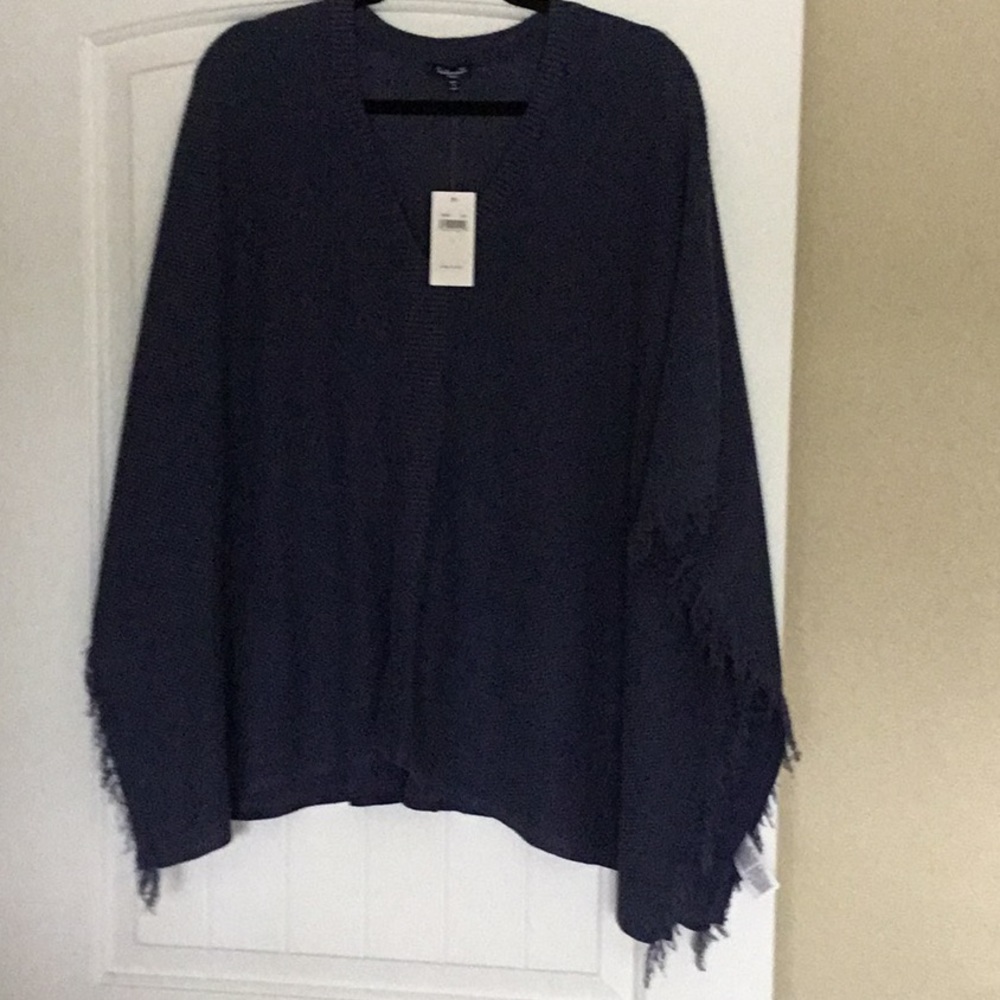 Oversized poncho